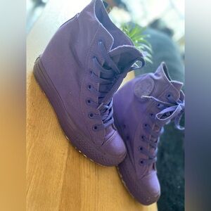 Chuck Taylor Platform Plus Hidden Wedge Hi 'Purple'